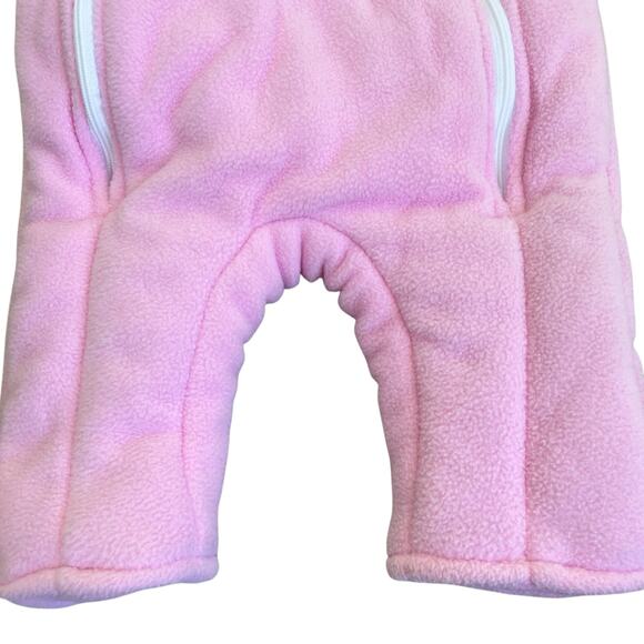 Baby Merlin's Magic Sleepsuit Sz Small 3-6 mo Pink Warm Cozy Swaddle Transition - Picture 10 of 11
